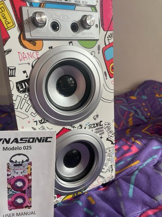 Altavoz Dynasonic Modelo 025 Multicolor