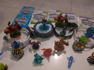 Lotto Skylanders Xbox PS3 Wii Personaggi