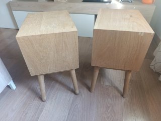 Mesitas de noche Maisons Du Monde madera