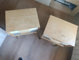 Mesitas de noche Maisons Du Monde madera