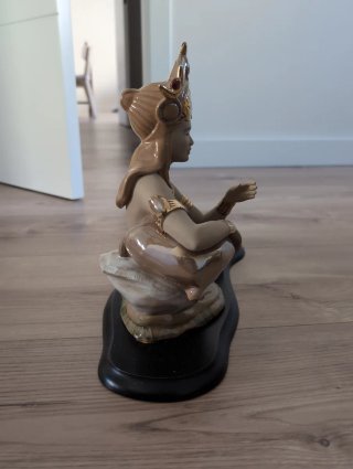 Figura Egipcia Porcelana