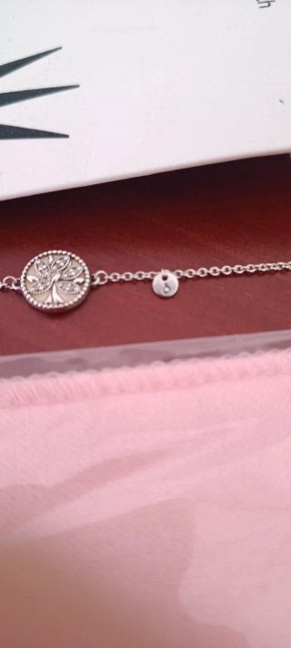 Pulsera Pandora Árbol de la Vida Plata 17 cms