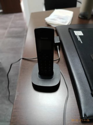 Teléfono Inalámbrico Panasonic Negro