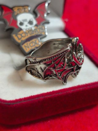 Spilla e Anello Night Lords WH40K