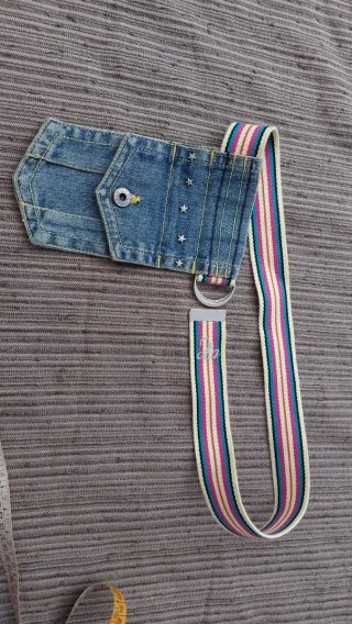 Cintura Guss Jeans Denim con Tasche