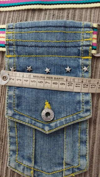 Cintura Guss Jeans Denim con Tasche