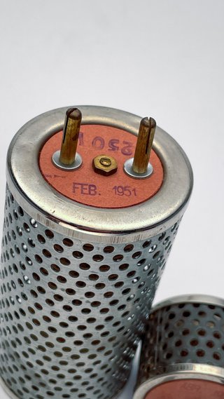 Reductores de voltaje vintage años 50