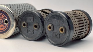Reductores de voltaje vintage años 50