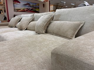 Sofá rinconera cama beige tela NUEVO