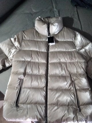 Chaqueta acolchada beige talla XL