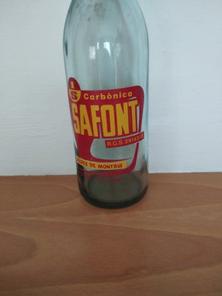 Botella Gaseosa Safont Caldes de Montbui
