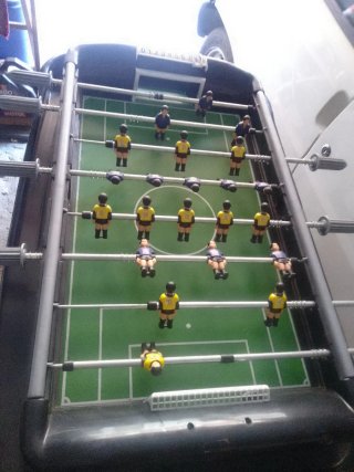 Futbolín de mesa