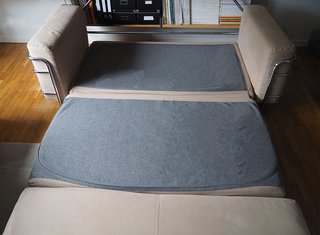 Sofá Cama Doble Softline Beige/Teal
