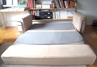 Sofá Cama Doble Softline Beige/Teal
