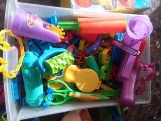 Accesorios para hacer plastilina