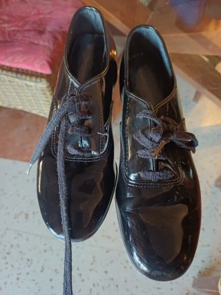 Zapatos de claqué negros
