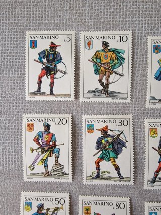 Serie francobolli San Marino nuovi