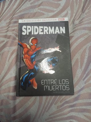 Libro cómic spiderman