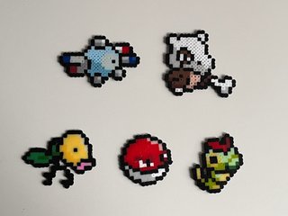 Pack Figuras Pokémon Pixel Art Hecho a Mano