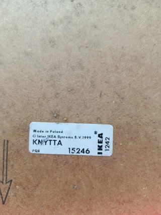 Marco Irregular Rojo Ikea