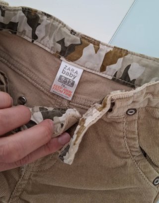 Conjunto Zara Bebé Camisa y Pantalón