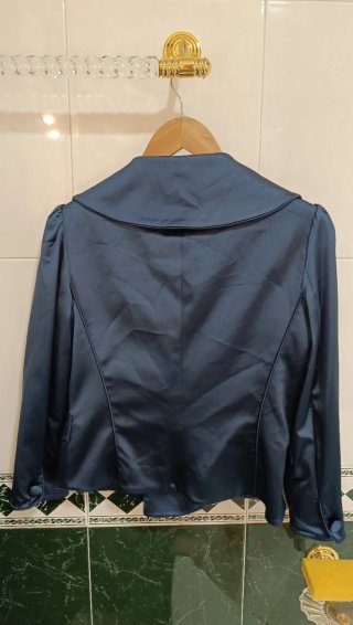 Giacchetta Luisa Spagnoli Blu Taglia 44