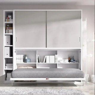 COMPOSICION CON CAMA ABATIBLE RMB.