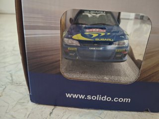 Subaru Impreza 22B Montecarlo 1988 a 1/18 Solido