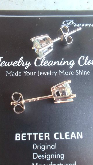Orecchini Moissanite GRA Certificati LAMVOICE