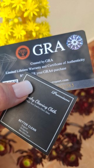 Orecchini Moissanite GRA Certificati LAMVOICE