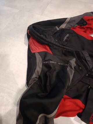 Conjunto Ropa Moto Negra y Roja talla L