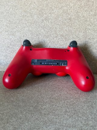 Mando PS4 Rojo con Joysticks Magnéticos