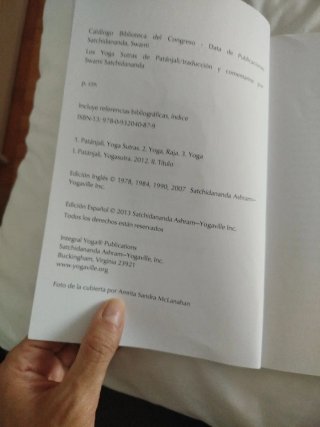 Los Yoga Sutras De Patanjali: Traduccion Y Come...
