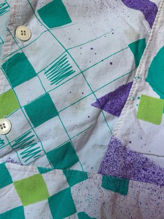 Chaqueta Vintage Estampada