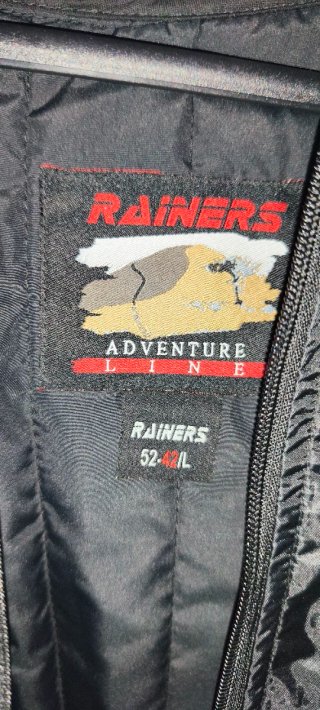Chaqueta Moto Rainers Touring Mujer Negra
