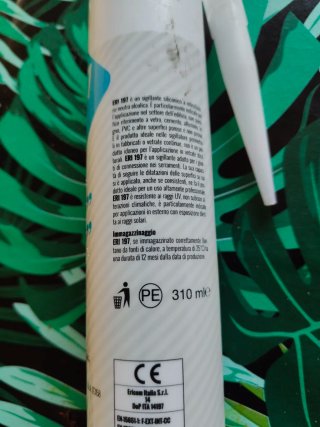 Sono 2 pezzi di Sigillante Silicone Neutro ERI 197