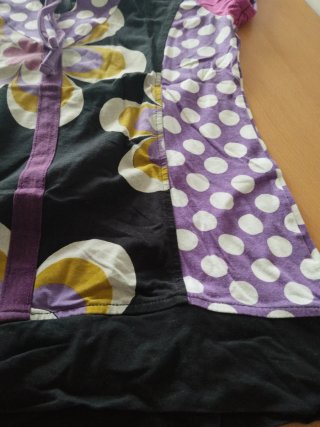 Camiseta mujer manga corta estampada