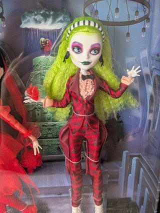 Monster High Skullector Lydia & Beetlejuice