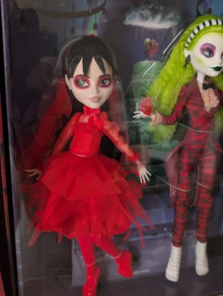 Monster High Skullector Lydia & Beetlejuice