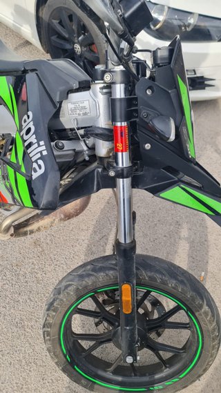 Aprilia SX 50 Supermotard Negra/Verde