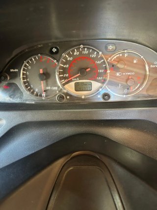 Kymco Xciting 500 Plata