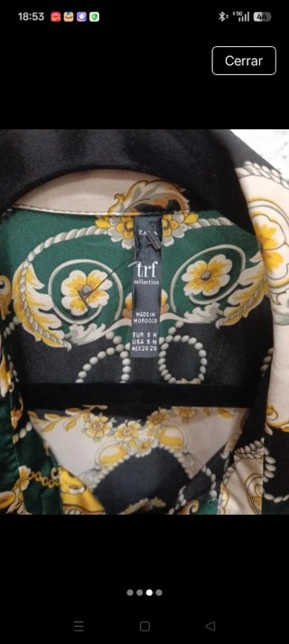 Camisa estampada ZARA