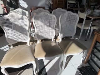 Juego de 6 sillas de comedor