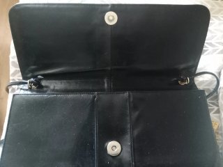 Bolso de mano y colgar al Hombro negro