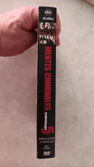 DVD Mentes Criminales Temporada 5 Español
