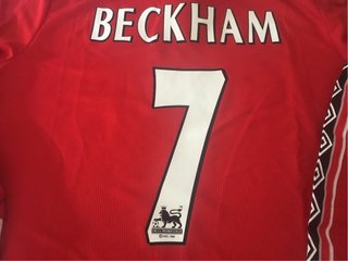 Camiseta RETRO Beckham 7