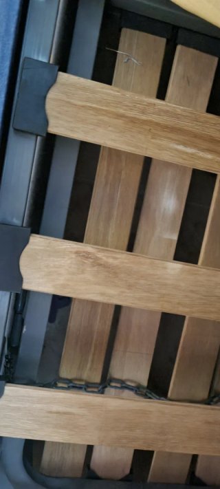 Sofá Cama 1.35x0.85m Tela Madera