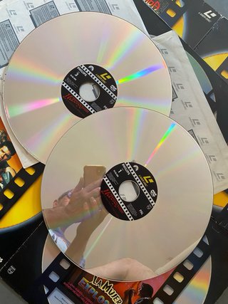 Trilogía Indiana Jones Laser Disc