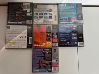 Lotto 7 Giochi PS1 - Tomb Raider III, Gran Turismo