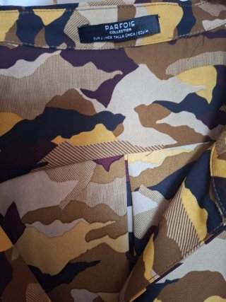 Vestido Parfois camuflaje talla única